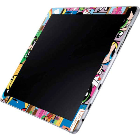 Cartoon Network Powerpuff Girls Patches Galaxy Book 12in Skin